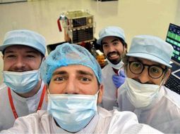 Fue lanzado y contactado sin problemas Milanesat, el nano satélite argentino&nbsp;