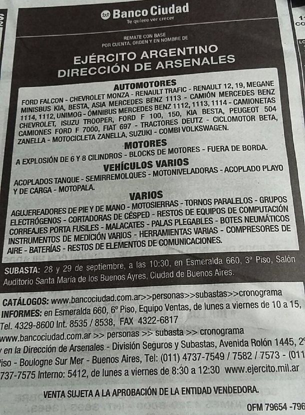 Así lo publicaban en medios porteños