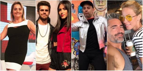 Algunos de los participantes del Bailando 2017