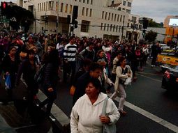 Sismo de 6.7 en la escala Richter en Chile - Crédito: Agenciauno Sismo de 6.7 en la escala Richter en Chile - Crédito: Agenciauno