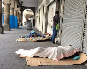 El Gobierno sacó a las personas en situación de calle del centro porteño por el G20