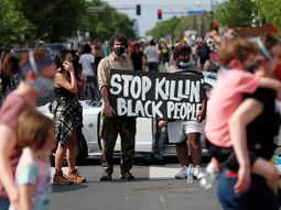 Estados Unidos: las potestas por el asesinato de George Floyd no provocaron un pico de Covid-19 - Foto TCS Noticias