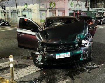 Mañana de choques en CABA: dos en Caballito