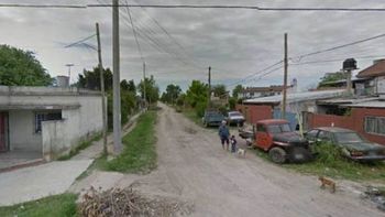 Zona donde ocurrió el asesinato del hombre Zona donde ocurrió el asesinato del hombre