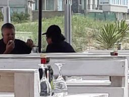 Marcelo DAlessio, Carlos Stornelli y Gustavo Sáenz en Pinamar