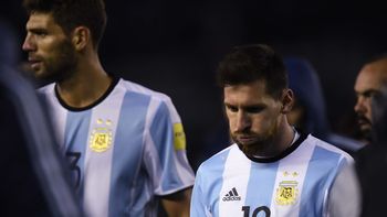 La frustración de Messi La frustración de Messi