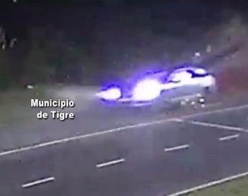 Así fue el choque por el que murieron dos chicos en Tigre
