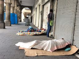 El Gobierno sacó a las personas en situación de calle del centro porteño por el G20