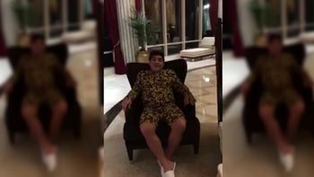 El mensaje de Diego Maradona por su cumpleaños número 56. El mensaje de Diego Maradona por su cumpleaños número 56.