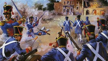 El 6 de marzo de 1836 el ejército mexicano emprende el asalto a El Álamo. El 6 de marzo de 1836 el ejército mexicano emprende el asalto a El Álamo.
