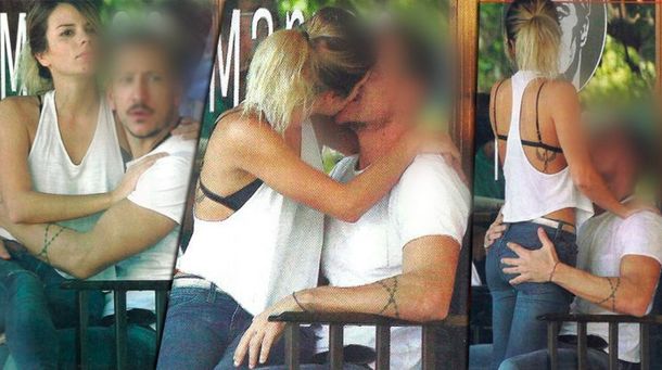 Nico Vázquez, su mano indiscreta y Gimena Accardi