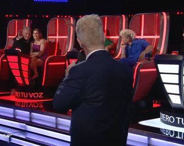 El divertido blooper que protagonizó Marley en La Voz Argentina