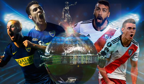 Boca vs. River por la final de la Copa Libertadores: horario, formaciones y TV