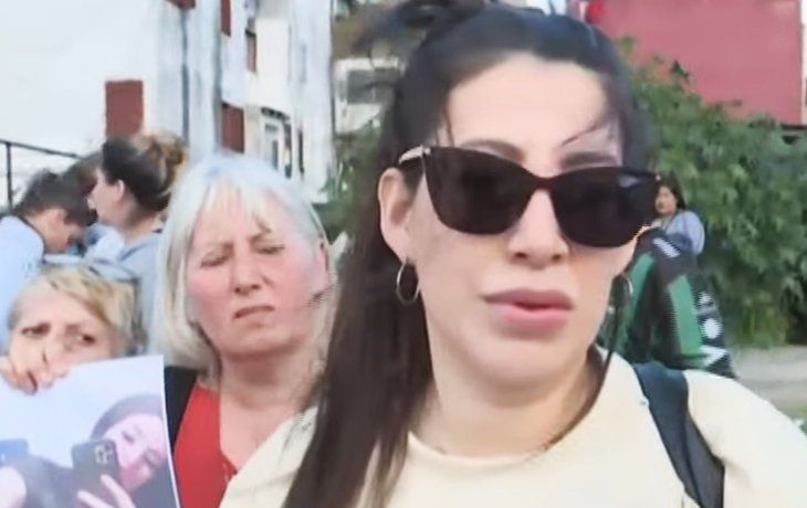 Daiana, prima de Brenda y Morena, dos de las tres jóvenes desaparecidas.