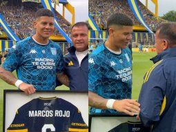 Marcos Rojo hizo su regreso a la Bombonera en medio de silbidos y abucheos. Marcos Rojo hizo su regreso a la Bombonera en medio de silbidos y abucheos.