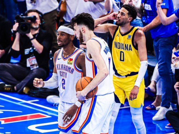 Oklahoma City lidera la final de la NBA ante Indiana: quedó a un paso del título