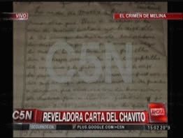 Difunden una reveladora carta de Chavito