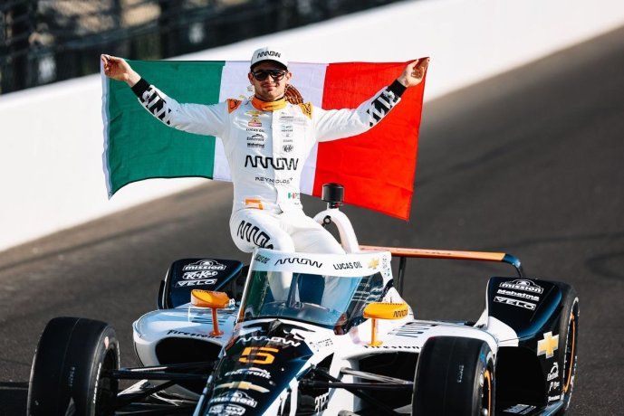 Patricio OWard avanzó del cuarto al tercer puesto en la 109ª edición de las 500 Millas de Indianápolis tras ser descalificado el sueco Marcus Ericsson.