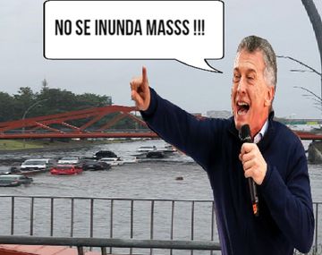 {altText(,#NoSeInundaMas es tendencia: estallaron los memes por otra mentira de Mauricio Macri)}