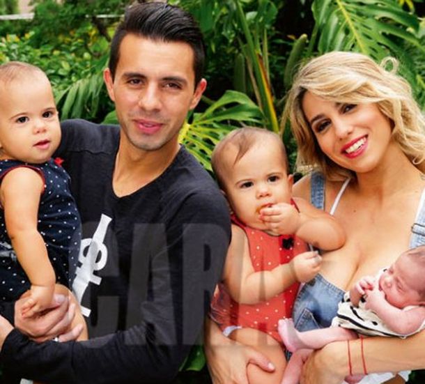 Juntos: Cinthia Fernández y Defederico posaron en una revista