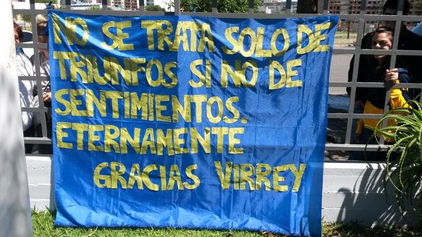 Amor eterno: los hinchas de Boca siguen apoyando a Bianchi