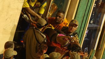 Accidente en el carnaval de Brasil Accidente en el carnaval de Brasil