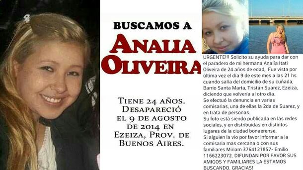 Intensa búsqueda de una joven desaparecida hace más de dos meses