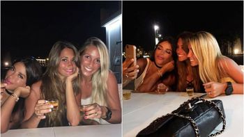 antonella roccuzzo, de fiesta con amigas: risas y tragos en la noche de barcelona antonella roccuzzo, de fiesta con amigas: risas y tragos en la noche de barcelona