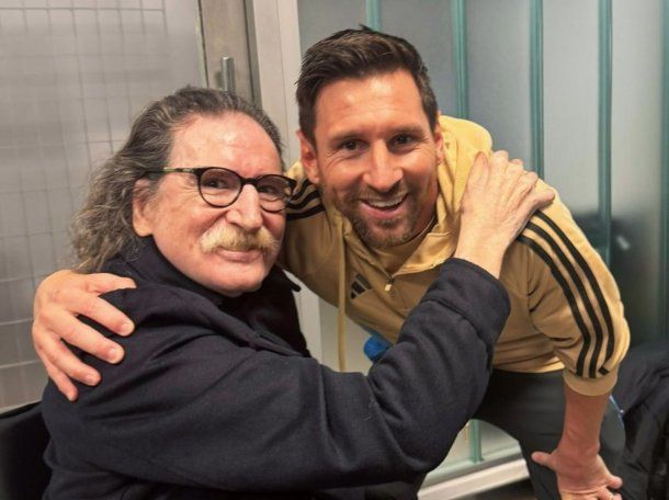 El histórico encuentro entre Charly García y Lionel Messi que emocionó al país