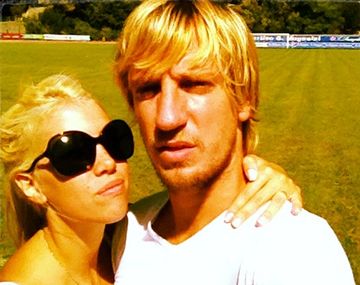 Wanda Nara fotografió a su marido en una extraña actividad