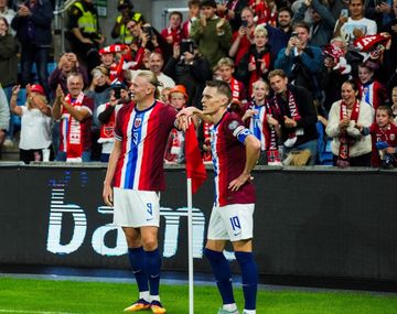 Histórico: Noruega venció 11-1 a Moldavia con cinco goles de Haaland y sueña con el Mundial
