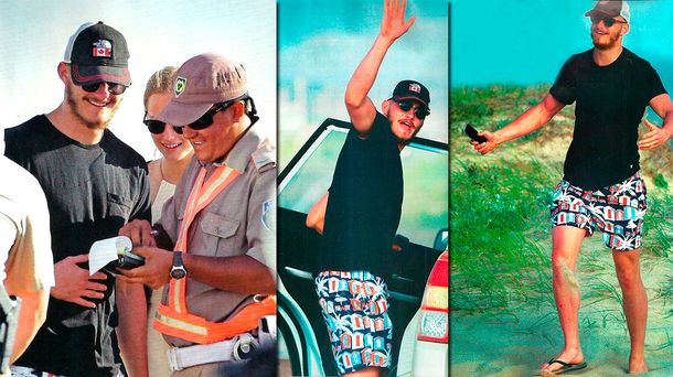 Las vacaciones del actor de Los Juegos del Hambre en Punta del Este