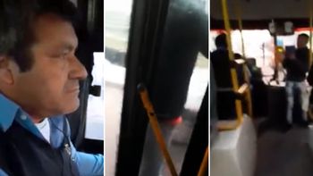 video: un colectivero no le abrio la puerta a un pasajero y lo llevo colgado video: un colectivero no le abrio la puerta a un pasajero y lo llevo colgado