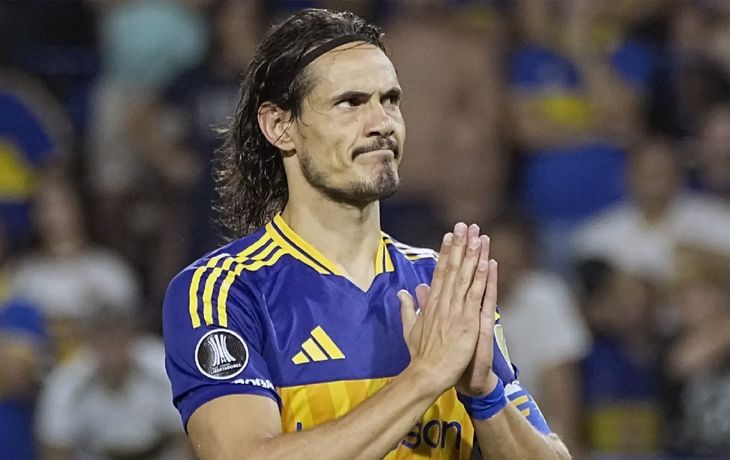Cavani fue convocado para el Superclásico de este domingo en La Bombonera