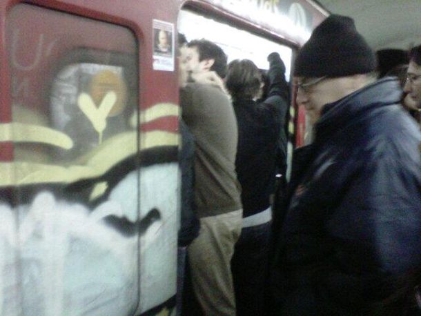 Incidentes entre metrodelegados y pasajeros en el subte B