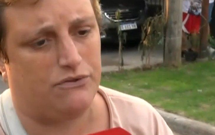 Aldana Mariela Barrios, la esposa de “Tito” expresó su dolor ante los medios.&nbsp;