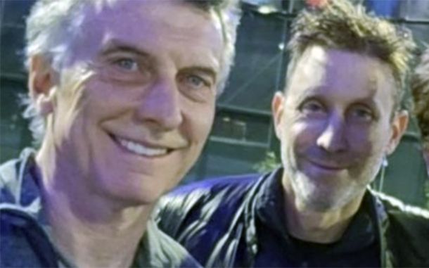 Mauricio Macri y su amigo íntimo Emmanuel Kovalivker, uno de los dueños de la droguería Suizo Argentina.