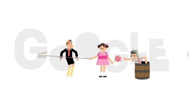 Google celebró el 45 aniversario de la primera emisión del Chavo del 8