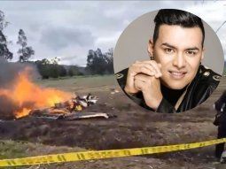 Difunden imágenes previas al accidente aéreo en el que murió Yeison Jiménez