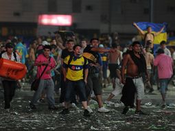 Los destrozos de los hinchas de Boca costarán unos $500 mil
