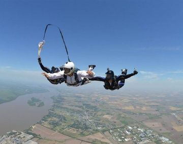 No se le abrió el paracaídas y murió - Crédito: La Capital de Rosario