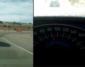 Escucharon a una mujer mientras llevaba a una nena en la luneta del auto