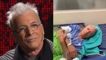 Gerardo Romano, internado. Gerardo Romano, internado.