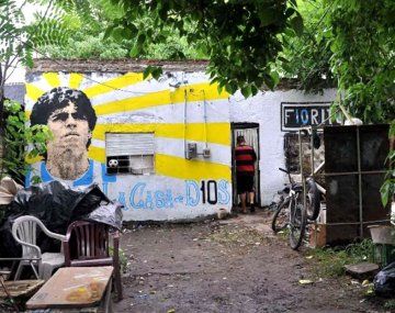 La casa natal de Maradona fue declarada lugar histórico nacional