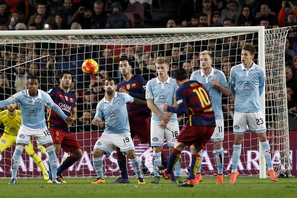 Barcelona fue un festival de goles ante el Celta y es más puntero que nunca