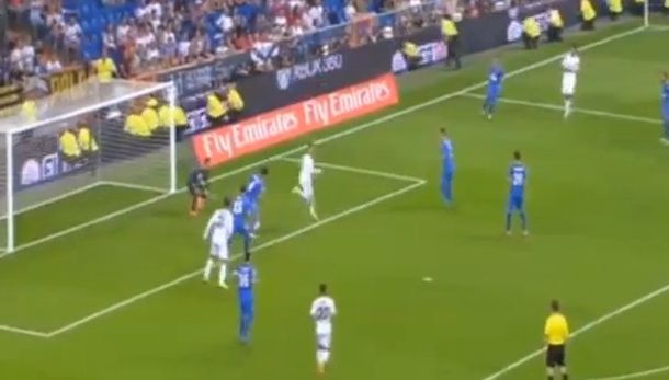 Cristiano Ronaldo y un exquisito tanto en la goleada del Real Madrid