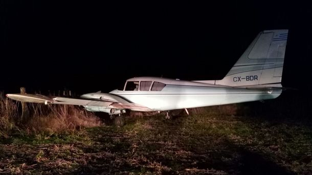 Derribaron una avioneta que transportaba droga en San Antonio de Areco