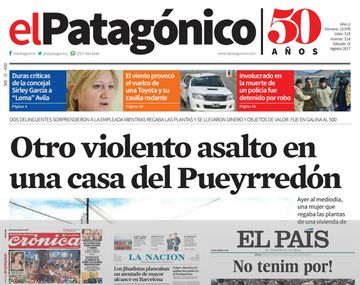 Tapas de diarios del sábado 19 de agosto de 2017