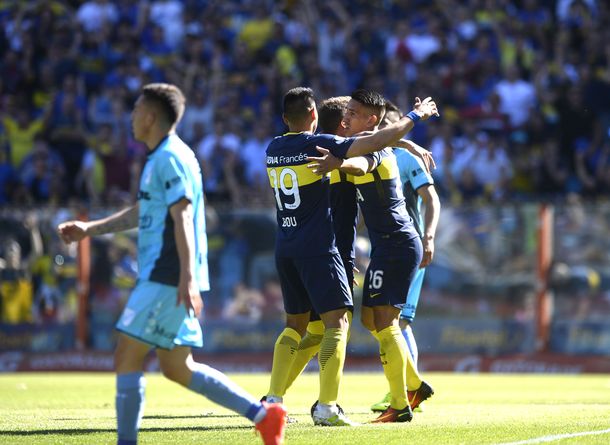 Boca le gana a Temperley en la Bombonera