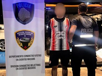 Iba a ver a River pero terminó preso: tenía captura internacional por el abuso sexual de una menor Iba a ver a River pero terminó preso: tenía captura internacional por el abuso sexual de una menor